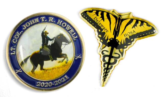 Offset Digital Lapel Pins