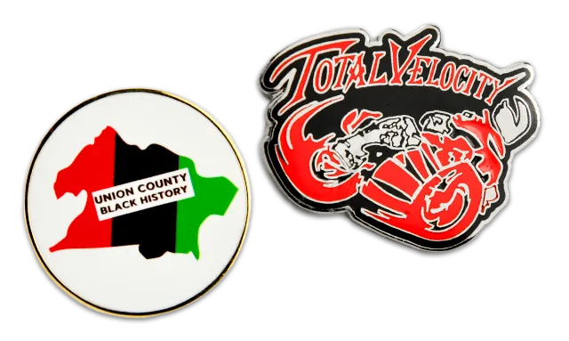 Silk Screened Lapel Pins